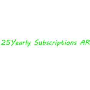 25 Yearly Arabic IPTV Subscriptions