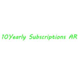 10 Yearly Arabic IPTV Subscriptions