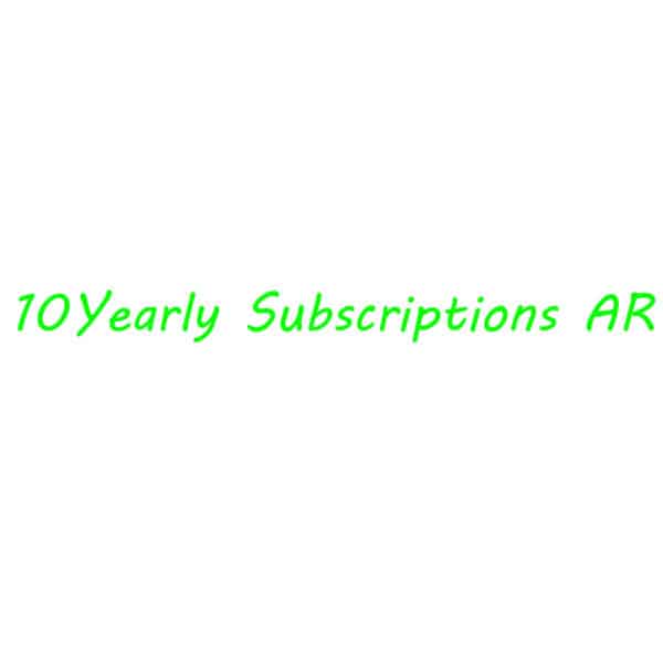 10 Yearly Arabic IPTV Subscriptions